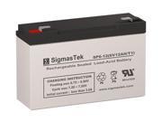 Simplex Alarm 20013072 6VOLT Replacement Battery