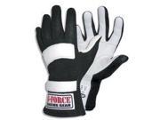 G Force 4101Lrgbk G5 Black Large Junior Racing Gloves