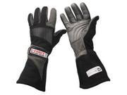 G Force 4105Lrgbk Pro Series Black Large Racing Gloves