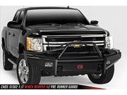 Fab Fours Ch05 S1362 1 Black Steel Front Ranch Bumper