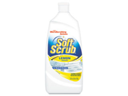 Soft Scrub 15020CT Soft Scrub Lemon Cleanser Non Bleach Biodegradable 24 oz. Bottle 6 Carton
