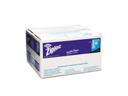 Commercial Resealable Freezer Bag Zipper 2gal 13 x 15 1 2 Clear 100 Carton