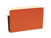 S J Paper S76111 Durable File Pocket 5 1 4 Inch Expansion 11 3 4 x 9 1 2 Legal Red 10 Box