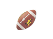 Champion Sports Rubber Sports Ball For Football Intermediate Size Brown