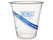 Eco Products Recycled Content Clear Plastic Cold Drink Cups 9 oz. Clear 50 Pack