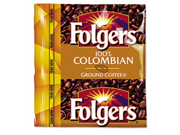 Folgers 06142 Coffee Premeasured Packs Colombian 0.9 oz Fractional Packs 150 Carton