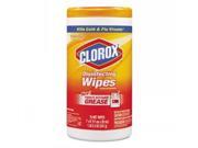 Clorox Disinfecting Wipes Kitchen Orange 6 75Ct