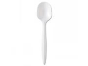 GEN PPSS Medium Weight Cutlery Soup Spoon White 1000 Carton 1 Carton