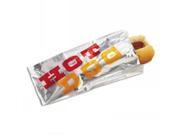 Foil Lam Hot Dog Bg 3.5X1.5X8.5 Red Ora 1M