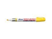 Markal 96821 Valve Action Liquid Paint Marker with 1 8 Bullet Tip Yellow 1 Each