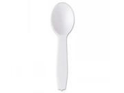 Polystyrene Taster Spoons White 3000 Carton
