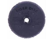 3" 80grit Abrasive Tiger Disk