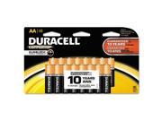 Duracell MN1500B16 AA Size Alkaline Battery 12 PK CT