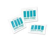 Wet Nap Premoistened Towelettes 5 x 7 3 4 White 100 Pack 10 Packs Carton