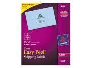 Easy Peel Mailing Labels For Laser Printers 3 1 2 X 4 Clear 60 Pack