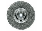 Trulock Tln4 Narrow Face Crimped Wire Wheel Stainless Steel 4 Dia .0118 Wire