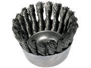 3 1 2 Knot Wire Cup Brush .014 Cs Wire 5 8 11