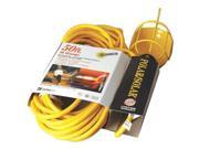 Coleman Cable 172 05658 50 Yellow Polar Solar Trouble Light W Metal Gua