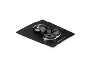 Gel Gliding Palm Support w Mouse Pad Black
