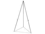 Instant Setup Foldaway Easel Adjusts 15 to 61 High Steel Black