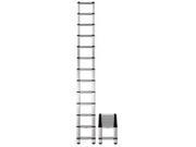 Aluminum Telescopic Extension Ladder 16 Ft 300Lb
