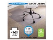 45 X 53 Lip Chair Mat Task Series Anchorbar For Carpet Up To 1 4