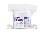 PURELL Sanitizing Wipes 6 x 8 White 1200 Refill Pouch 2 Carton