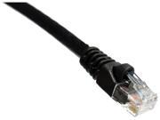 Axiom AXG92967 Patch Cable Rj 45 M To Rj 45 M 1 Ft Utp Cat 6 Molded Snagless Stranded Black