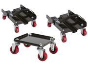 Black Ice Snowmobile Dolly Set Package of 3