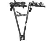 3 Bike Towing Clamp Style Bicycle Rack for 2 Class III IV Ball Mount Receiver Tubes