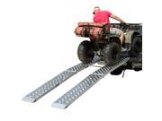 Aluminum Dual Runner 144 x 14 Big Boy EZ Rizer ATV Loading Ramps
