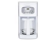 Cuisinart DCC 1100 White 12 cup Programmable Coffeemaker