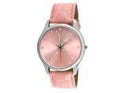 UPC 734213165095 product image for Viva Women's Crystal Initial 'K' Pink Watch | upcitemdb.com