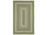 Malibu Indoor/ Outdoor Woven Celery Rug (2'x3')