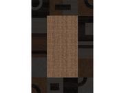 UPC 847918000094 product image for Geometric Border Area Rug (3' 3 x 5') | upcitemdb.com