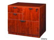 Boss N114 Combo Lateral File 31 Width x 22 Depth x 29 Height 4 x Box File Drawer s Cherry Laminate