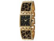 UPC 734213707721 product image for Peugeot Women's Leopard Animal Print Link Watch | upcitemdb.com