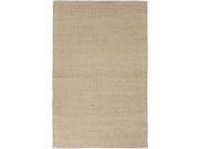 UPC 887962000091 product image for Natural Solid Jute/ Cotton Beige/ Brown Area Rug (3'6 x 5'6) | upcitemdb.com
