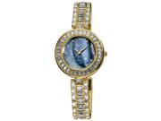 UPC 848572000031 product image for Burgi Women's Mother of Pearl Diamond  Bracelet Watch | upcitemdb.com