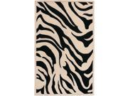 UPC 764262342475 product image for Hand-tufted Contemporary Black/White Zebra Oliba New Zealand Wool Rug (12' x 15' | upcitemdb.com