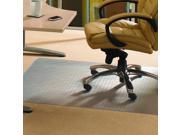 Floortex Ecotex Enhanced Polymer Rectangular Chairmat for Standard Pile Carpets 3 8 inches or less