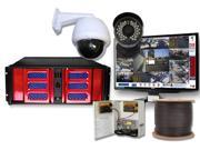 32 Channel Business DVR PTZ Controller Surveillance System H.264 Video Security