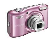 Nikon COOLPIX L28 Pink 20.1 MP Wide Angle Digital Camera