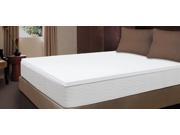 Sealy 1.5" 3 Lb Density Premium Memory Foam Bed Topper W/o Topper Cover (full)