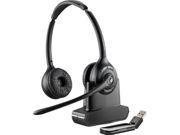 Plantronics Savi W420 Binaural Over the Head USB Wireless Headset with Mic Standard 84008 03