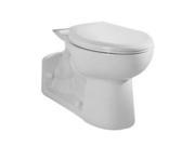 American Standard 3701.001 Yorkville Vitreous China Floor Mount Pressure Assisted Siphon Action Toilet Bowl Only White