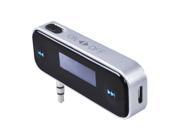 Wireless 3.5mm In car Wireless Fm Transmitter for iPhone 4S 5 iPod Touch Samsung Galaxy S2 S3 S4 Note2 MP3
