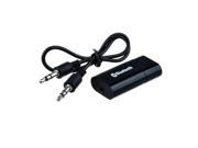 Black Wireless Bluetooth Audio Music Receiver Stereo Output A2DP Adapter For Speaker Mobile Tablet Notebook