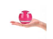 Pink Mini Portable Wireless Bluetooth Stereo Speaker Super Bass Handsfree Speakers with 3.5mm Jack Support USB TF SD For iPhone 5 5S 5C iPad 4 3 2 iPad Mini iPo