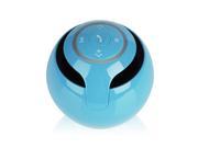 Blue Mini Portable Wireless Bluetooth Stereo Speaker Super Bass Handsfree Speakers with 3.5mm Jack Support USB TF SD For iPhone 5 5S 5C iPad 4 3 2 iPad Mini iPo